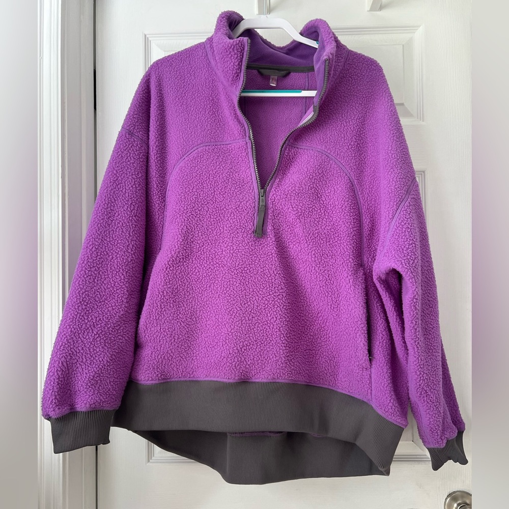 Quarter-Zip Fleece Pullover